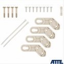 Splitter Kit for 5 cameras IP switch PoE 5P+1UP ATTE IP-5-11-L3 Splitter Kit for 5 cameras IP switch PoE 5P+1UP ATTE IP-5-11-L3
