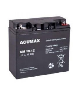 BATTERY 12V 18AH VRLA/AM18-12 ACUMAX EMU
