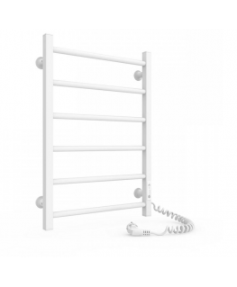 Towel dryer Alfa 400x600mm C6 white/right electric 85W