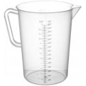 Maisto matavimo puodelis su gradacija, polipropilenas, 3 l - Hendi 567401 Maisto matavimo puodelis su gradacija, polipropilenas, 3 l - Hendi 567401
