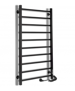 Towel dryer Alfa 500x900mm C10 black/right electric 160W