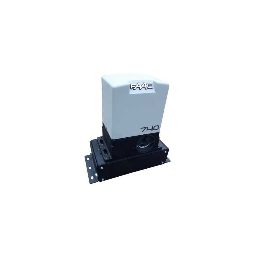 Presbet Mounting base 6.5-10.5 cm GALVANIZED RAL7016 for DEA LIVI, SOMFY ELIXO, BFT DEIMOS, GISE G1000H actuators – 2
