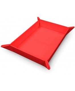 Ultra Pro UP - Vivid Magnetic Foldable Dice Tray - Red
