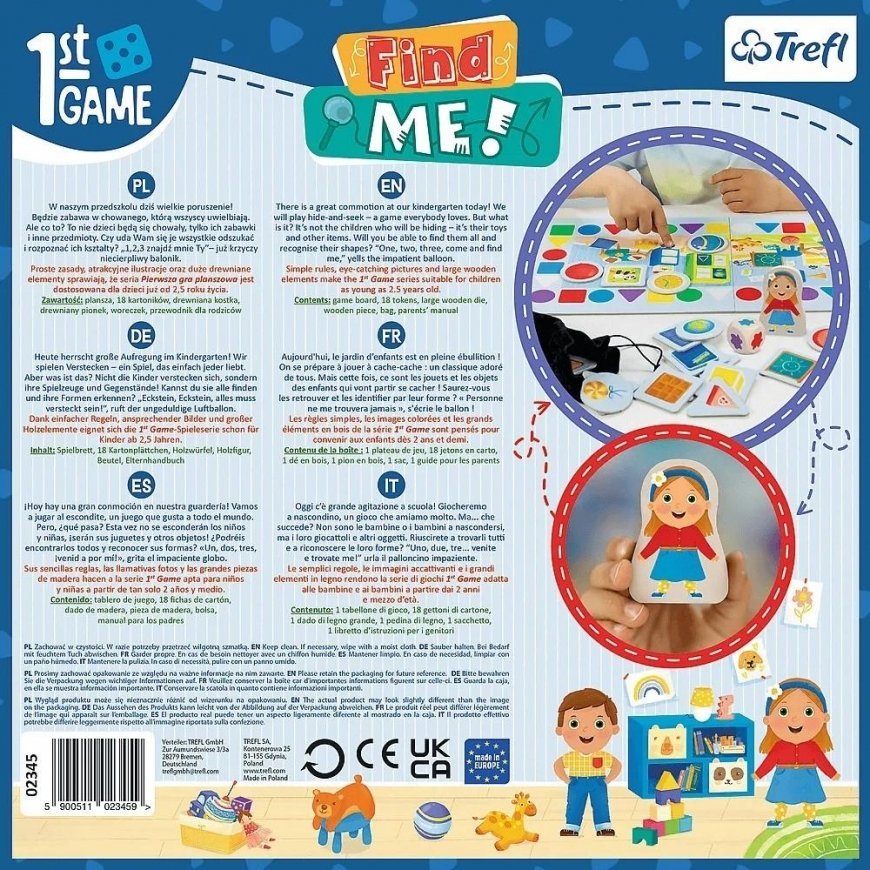 Trefl Board game Find me, EN – 5