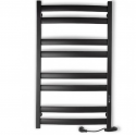 Towel dryer Atlant 500x900mm C8 black/right electric 210W Towel dryer Atlant 500x900mm C8 black/right electric 210W