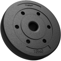 Set of bituminous weights 2x15kg, hole 51mm - for Olympic barbells, REBEL ACTIVE Set of bituminous weights 2x15kg, hole 51mm - for Olympic barbells, REBEL ACTIVE