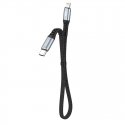DUDAO USB-C to Lightning 20W PD 0.23m Cable Black - Kabel - Digital/Daten 0,23 m musta DUDAO USB-C to Lightning 20W PD 0.23m Cable Black - Kabel - Digital/Daten 0,23 m musta
