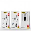DUDAO USB-C to Lightning 20W PD 0.23m Cable Black - Kabel - Digital/Daten 0,23 m musta DUDAO USB-C to Lightning 20W PD 0.23m Cable Black - Kabel - Digital/Daten 0,23 m musta