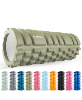 Tunturi Yoga Grid Foam Roller Masažo volelis 33cm, Žalia