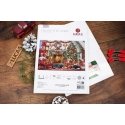 luca S Counted Cross Stitch Kit "Cozy Fireplace" 49x33cm SBU5041