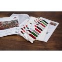 luca S Counted Cross Stitch Kit "Cozy Fireplace" 49x33cm SBU5041