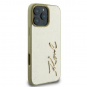 Dėklas Karl Lagerfeld KLHCP16LPFMFBKMD iPhone 16 Pro 6.3" auksinė/auksinis hardcase Metal Signature Dėklas Karl Lagerfeld KLHCP16LPFMFBKMD iPhone 16 Pro 6.3" auksinė/auksinis hardcase Metal Signature