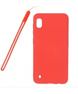 Samsung Galaxy A10 Nano Silicone Case Soft Touch TPU Red
