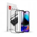 Crong Anti-Bacterial 3D Armour Glass do Apple iPhone 16 Pro