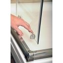 Stumdomos dušo durys Ravak Blix, BLDP2-100, blizgi+stiklas Transparent Stumdomos dušo durys Ravak Blix, BLDP2-100, blizgi+stiklas Transparent
