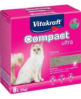 Vitakraft Compact Ultra Natural cat litter 8 l