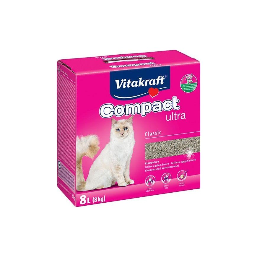 Vitakraft Compact Ultra Natural cat litter