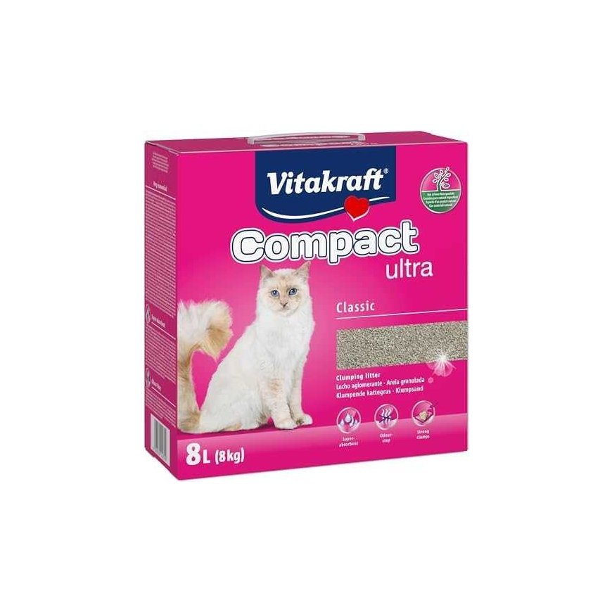 Vitakraft Compact Ultra Natural cat litter 8 l – 2
