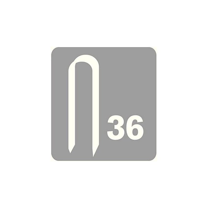 Staples "Rapid" 36/14, 5000 pcs. White – 2