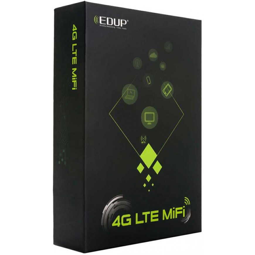 Edup EP-D523 SIM 4G LTE Wi-Fi 4 LCD mobilusis maršrutizatorius – 3