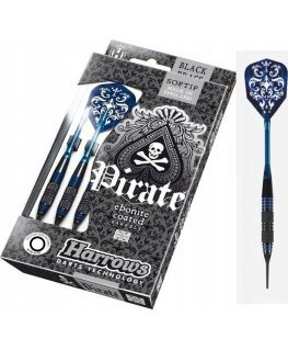 Harrows Mėlyna Darts Softip PIRATE 3x18gK mėlynas