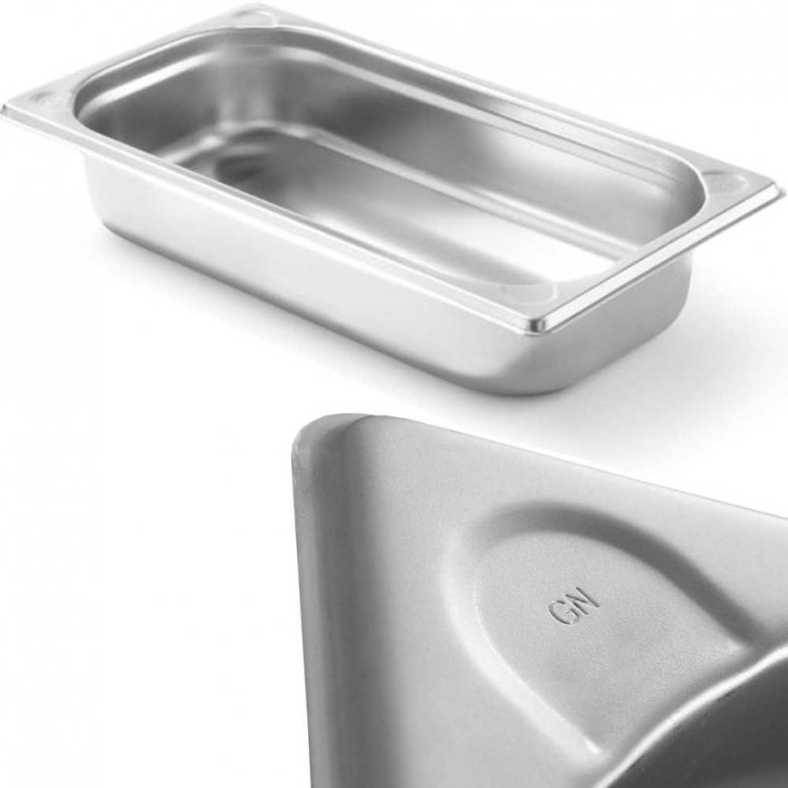 Pojemnik GN 1/3 steel Kitchen Line height 65 mm - Hendi 806425