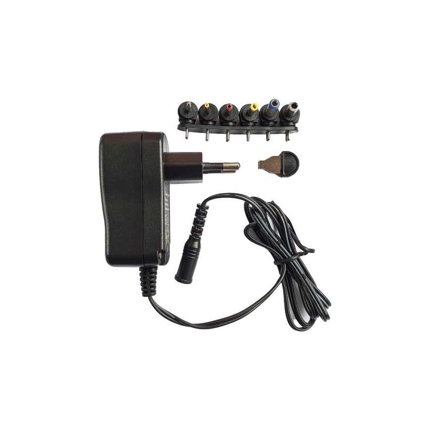 CHARGER WTYCZKOWY 3-12V 2A 1m. 3V 4.5V 5V 6V 7.5V 9V 12VDC REGULOWANY ESPE