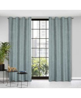 Eurofirany Curtains ISLA / Steel 140X250 TRANS