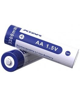 R06 / AA 1,5 V Xtar 2200 mAh baterijos (4 vnt. dėžutė) su apsauga