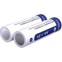 R06 / AA 1,5 V Xtar 2200 mAh baterijos (4 vnt. dėžutė) su apsauga R06 / AA 1,5 V Xtar 2200 mAh baterijos (4 vnt. dėžutė) su apsauga