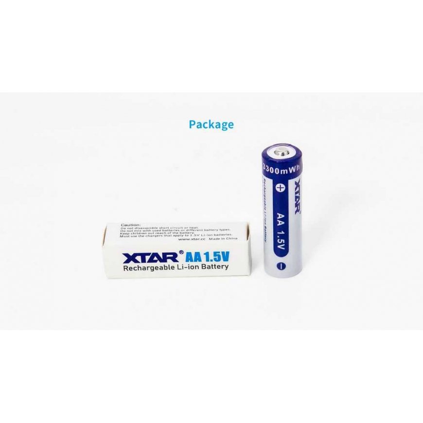 R06 / AA 1.5 V Xtar 2200 mAh batteries (box of 4) with protection – 4