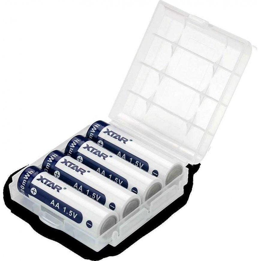 R06 / AA 1.5 V Xtar 2200 mAh batteries (box of 4) with protection – 5