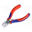 KNIPEX side cutters 70 15 110, cutting pliers (red/blue, length 110mm) KNIPEX side cutters 70 15 110, cutting pliers (red/blue, length 110mm)