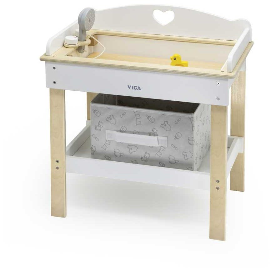Viga Toys Wooden multifunctional changing table for dolls – 4