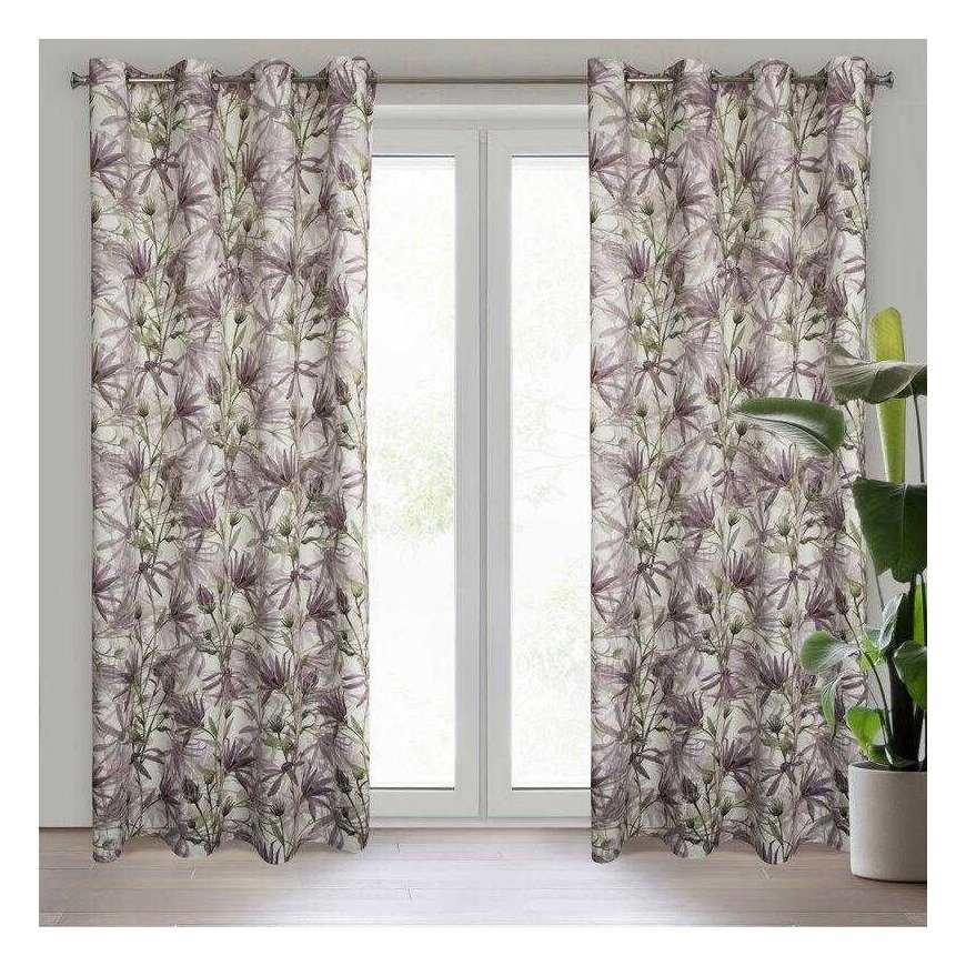 Eurofirany Euro curtains ZAS/TESSA/B+FIOL 140X250 CLEAR