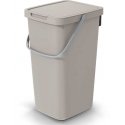 Dustbin Systema Q Collect 25 l beige color KEDEN Dustbin Systema Q Collect 25 l beige color KEDEN