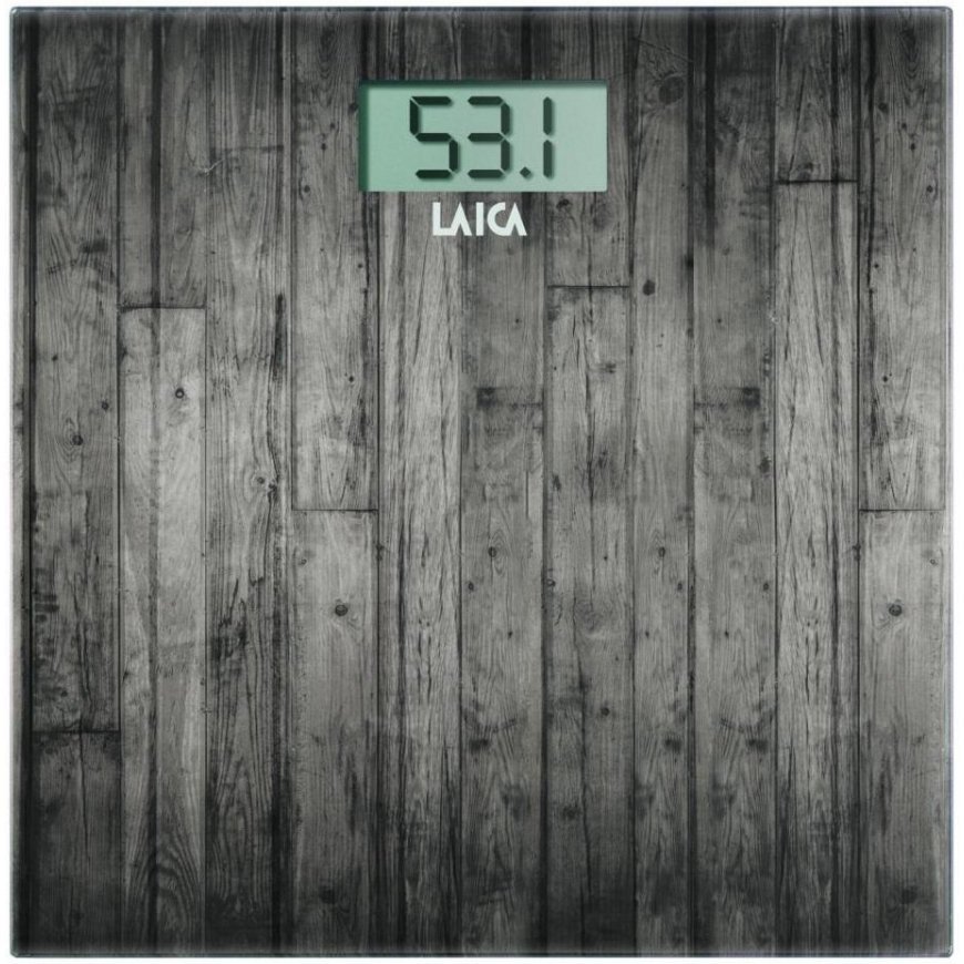 Laica Electronic personal scale Kvadrāts Koks