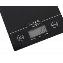 Adler AD 3138 b Must Tööpinna peal Nelinurk Mehaaniline köögikaal