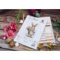 luca S Counted Cross Stitch Kit "The Happy Bunny" 10x14cm SB1410 luca S Counted Cross Stitch Kit "The Happy Bunny" 10x14cm SB1410