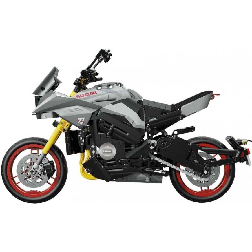 Klocki konstrukcyjne CaDA Motor Suzuki Katana Motocykl Chassis 1104 elements C59021W – 3