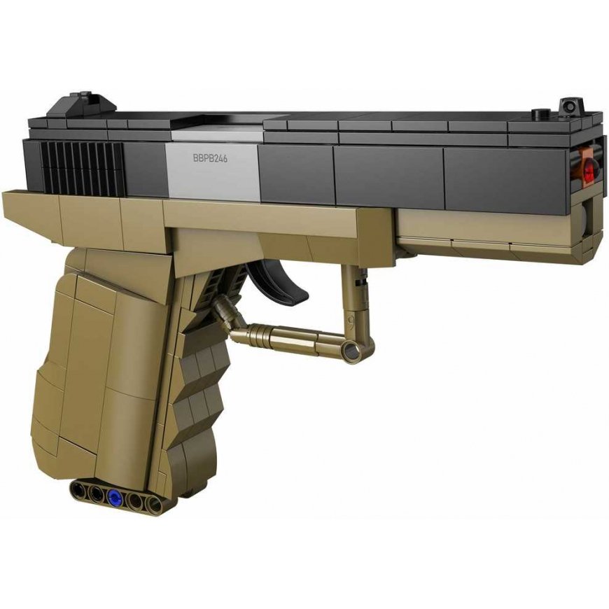 Klocki Konstrukcyjne Cada broń Pistolet 17 Pistol 5 naboi 338 dalys – 5