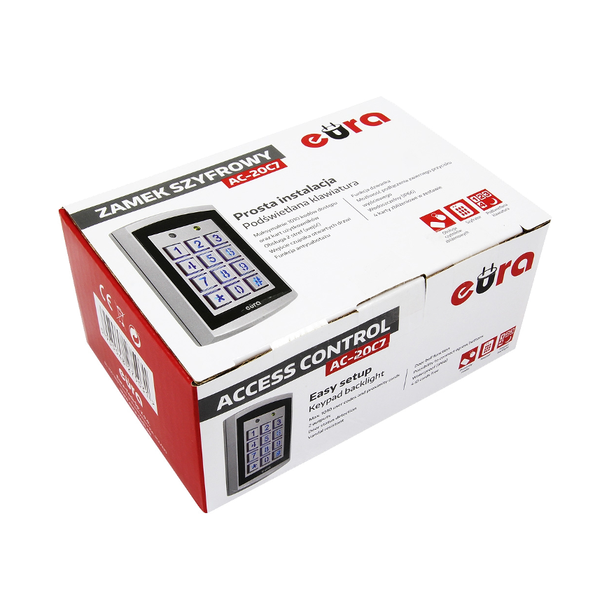 CODE LOCK EURA AC-20C7 – 2