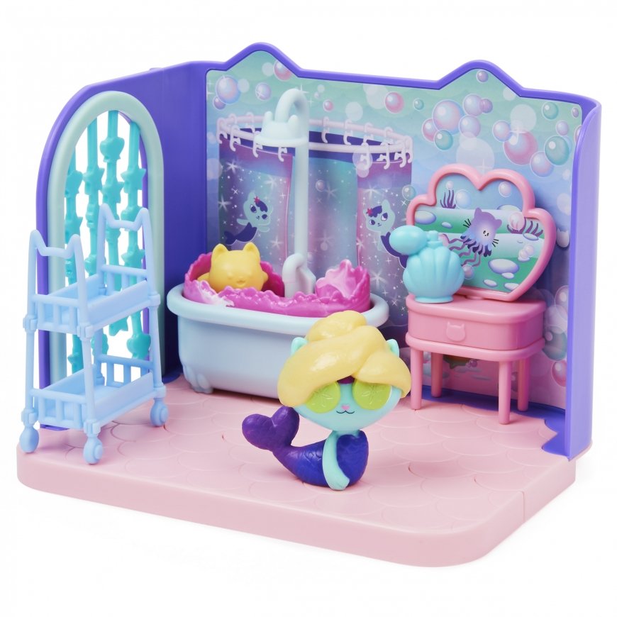Gabby's Dollhouse GDH PYS Deluxe Room Bathroom GML Leļļu mājas vannas istaba – 3