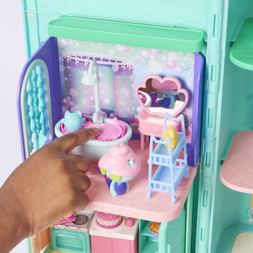 Gabby's Dollhouse GDH PYS Deluxe Room Bathroom GML Nukkekodin kylpyhuone – 4