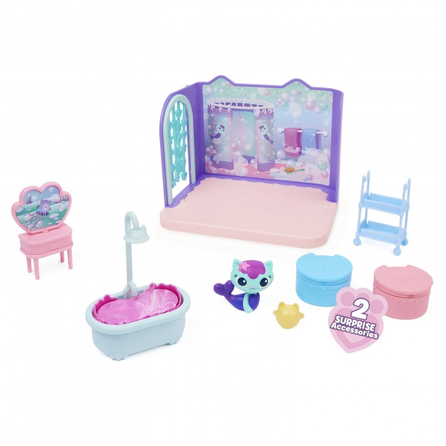 Gabby's Dollhouse GDH PYS Deluxe Room Bathroom GML Nukkekodin kylpyhuone – 5