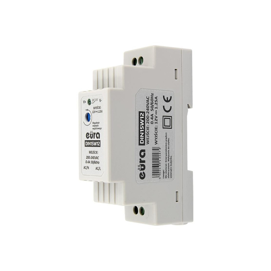 Eura ENJOY DIN "EURA" "DIN15W12 12V 1.25 A DC