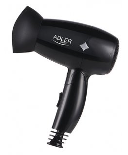 Adler AD 2251 plaukų džiovintuvas 1400 W Juoda