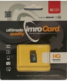 IMRO 10/8G muistikortti 8 GB MicroSDHC Luokka 10