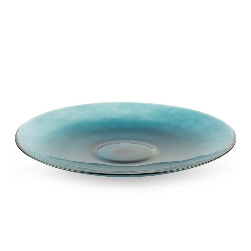 Eurofirany LIMITED COLLECTION LILI6 Plate, ∅ 37 X 4 cm, color: turquoise – 3