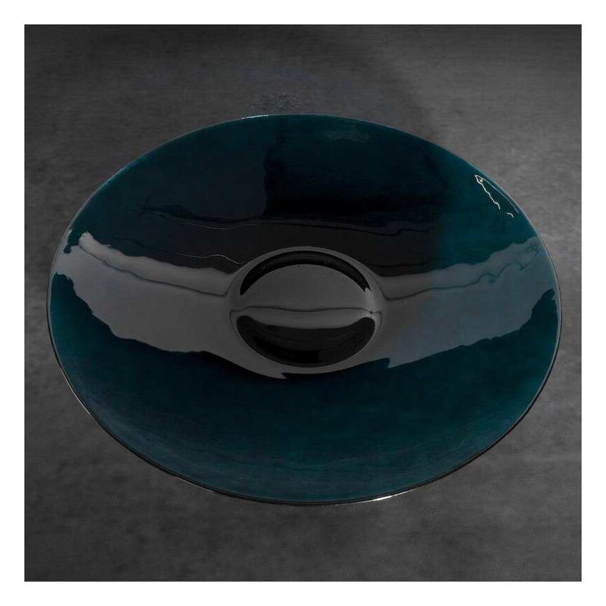 Eurofirany LIMITED COLLECTION LILI6 Plate, ∅ 37 X 4 cm, color: turquoise – 4